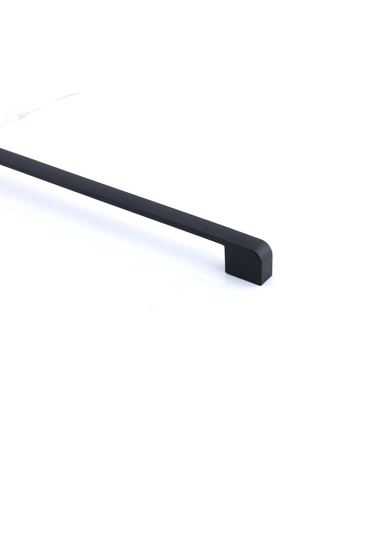 BADEM10 10 Adet Radus 192 Mm - 19.2 Cm Siyah Metal Mobilya Mutfak Çekmece Dolabı Dolap Kulpları Kulbu Kulpu