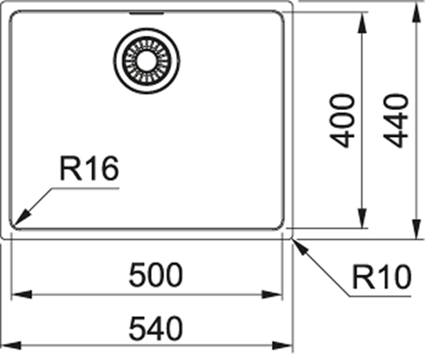 Maris Mrx 110-50 Paslanmaz Çelik Evye