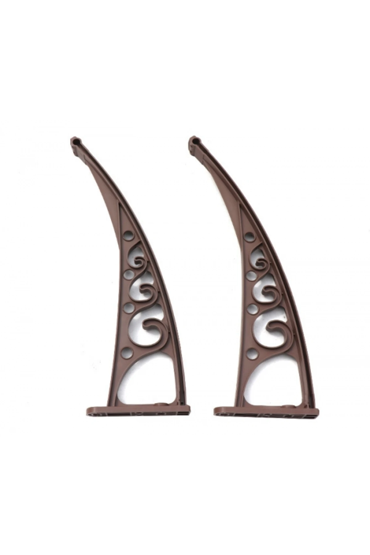 Pratik Sundurma Kapı Pencere Üstü 100x150 cm Kahve 6 mm Bronz Levha