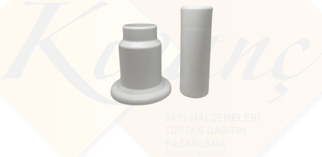 Radyatör Petek Boru Gizleme Aparatı Yükseklik Ayarlı Beyaz