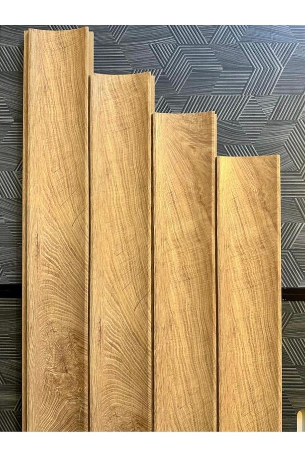 Akyürek Lb 3821 Model Natural Touch Meşe Renk Dekor Profil Duvar Kaplama Panel Lambri