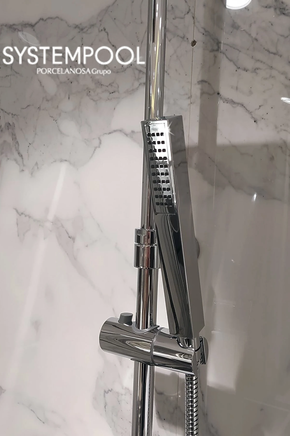 Icon Square Termostatlı Duş Seti ,duş Bataryası+el Duşu +tepe Duşu