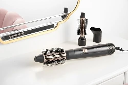 Remington AS7300 Sıcak Hava Fırçası [3 Eklenti Içerir: 25 mm ve 38 mm Fırça, Şekillendirici Başlık] 2 Isıtma ve Fan Seviyesi