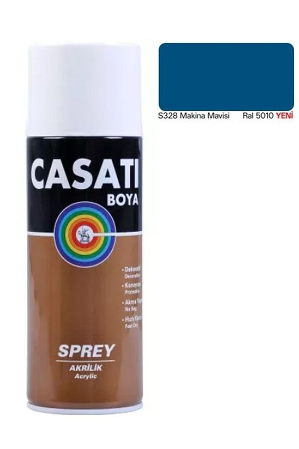 Makine Mavisi Sprey Boya 400 ml  Ca328