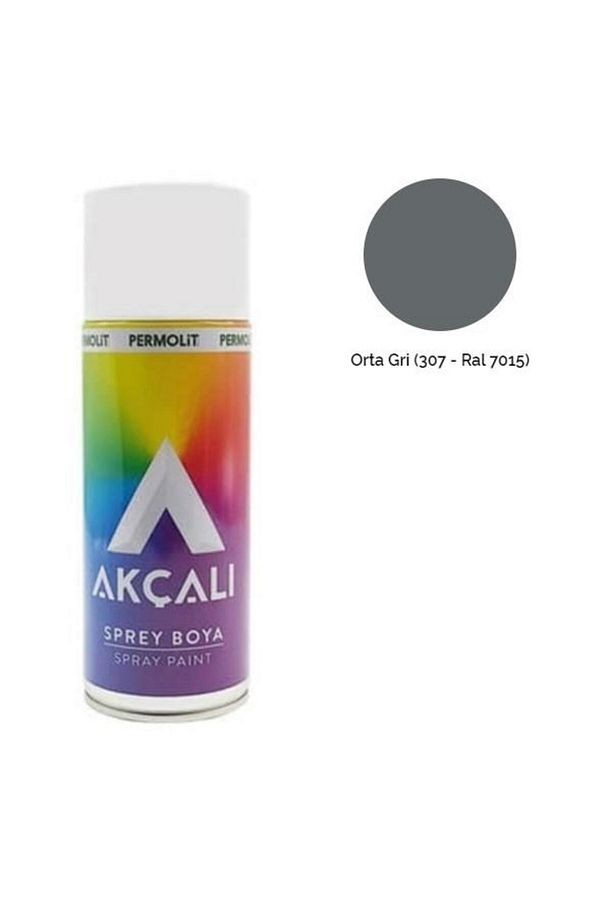 Sprey Boya 307 Orta Gri Ral 7015 400 Ml.