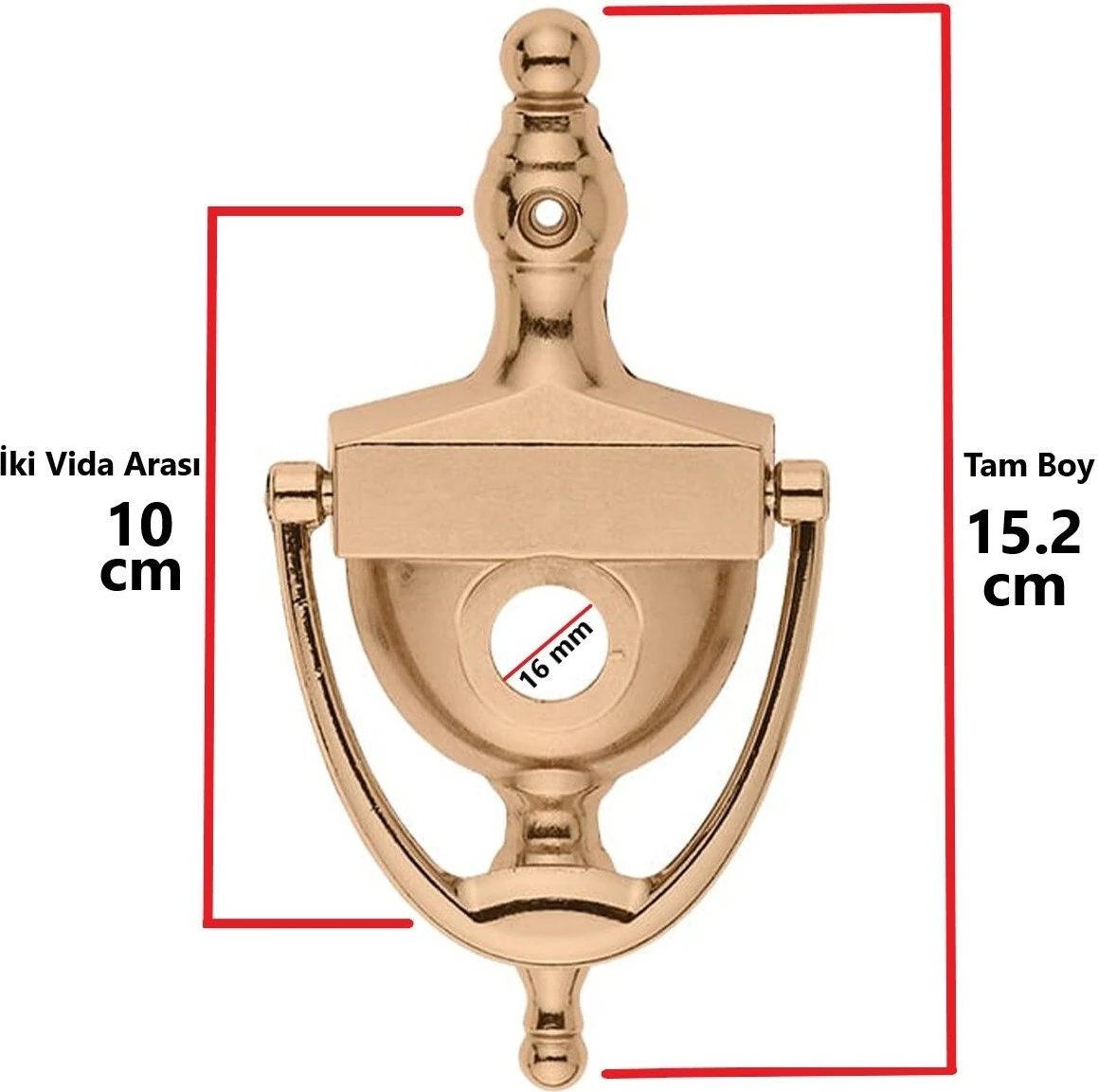 Altın Kapı Taktağı, Tokmak ve Dürbün Uyumlu, Çelik Güçlü Tasarım