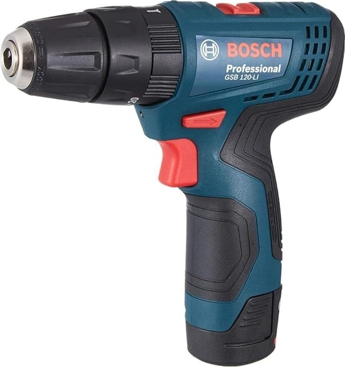 BOSCH Professional Gsb 120-LI Akülü Darbeli Delme Vidalama Makinesi + Gas 12V Akülü El Süpürgesi