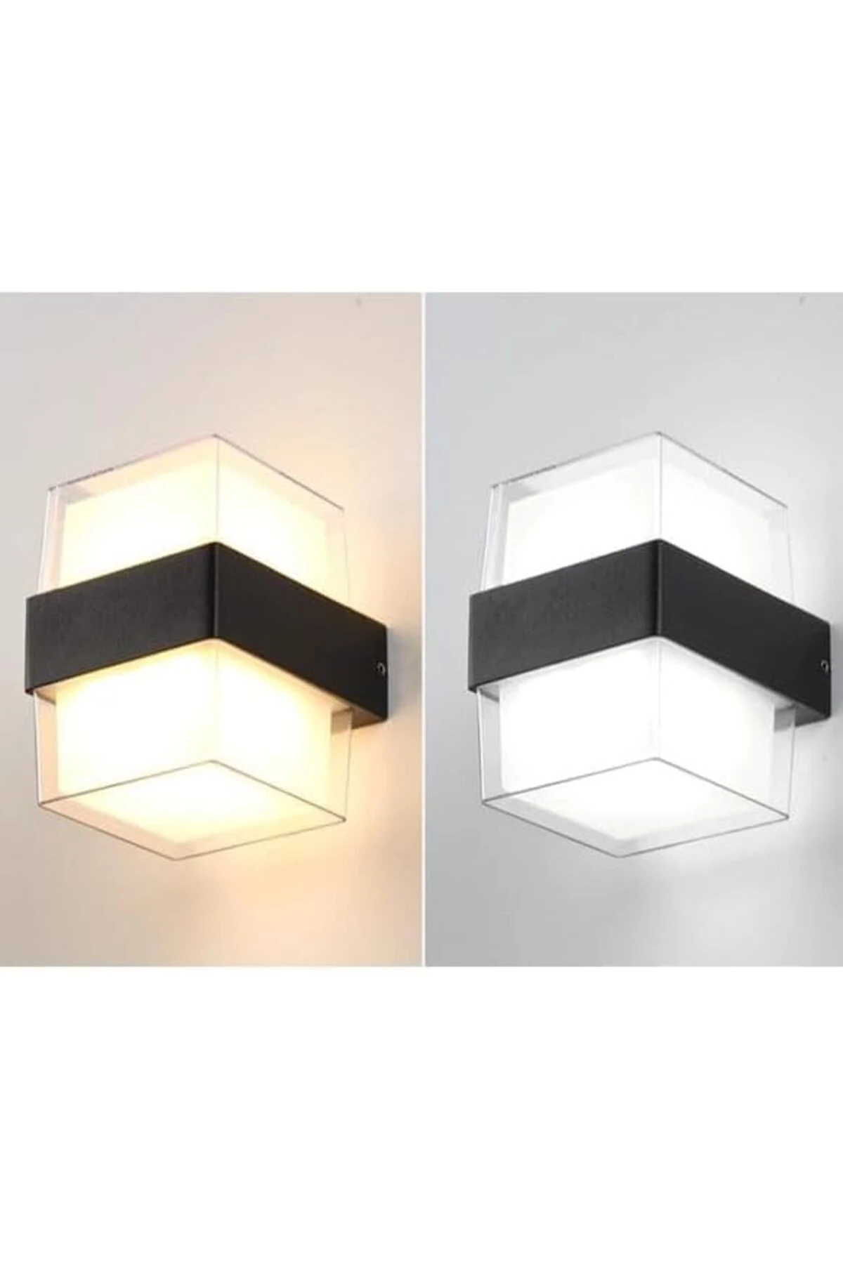 Prizma Led Aplik 12 Watt Gün Işığı 3200k Iç Mekan Ve Dış Mekan Led Aplik Ip54 1136669