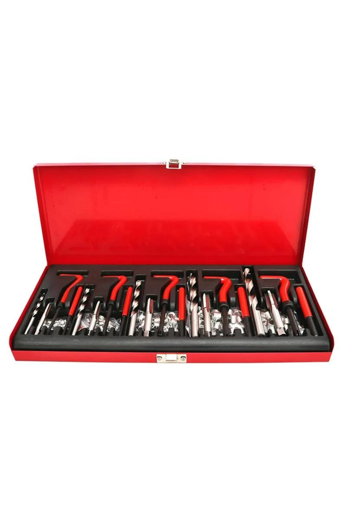 131 Parça Diş Açma Helicoil Vida Tamir Onarım Seti M5-m12 Profesyonel 1. Kalite