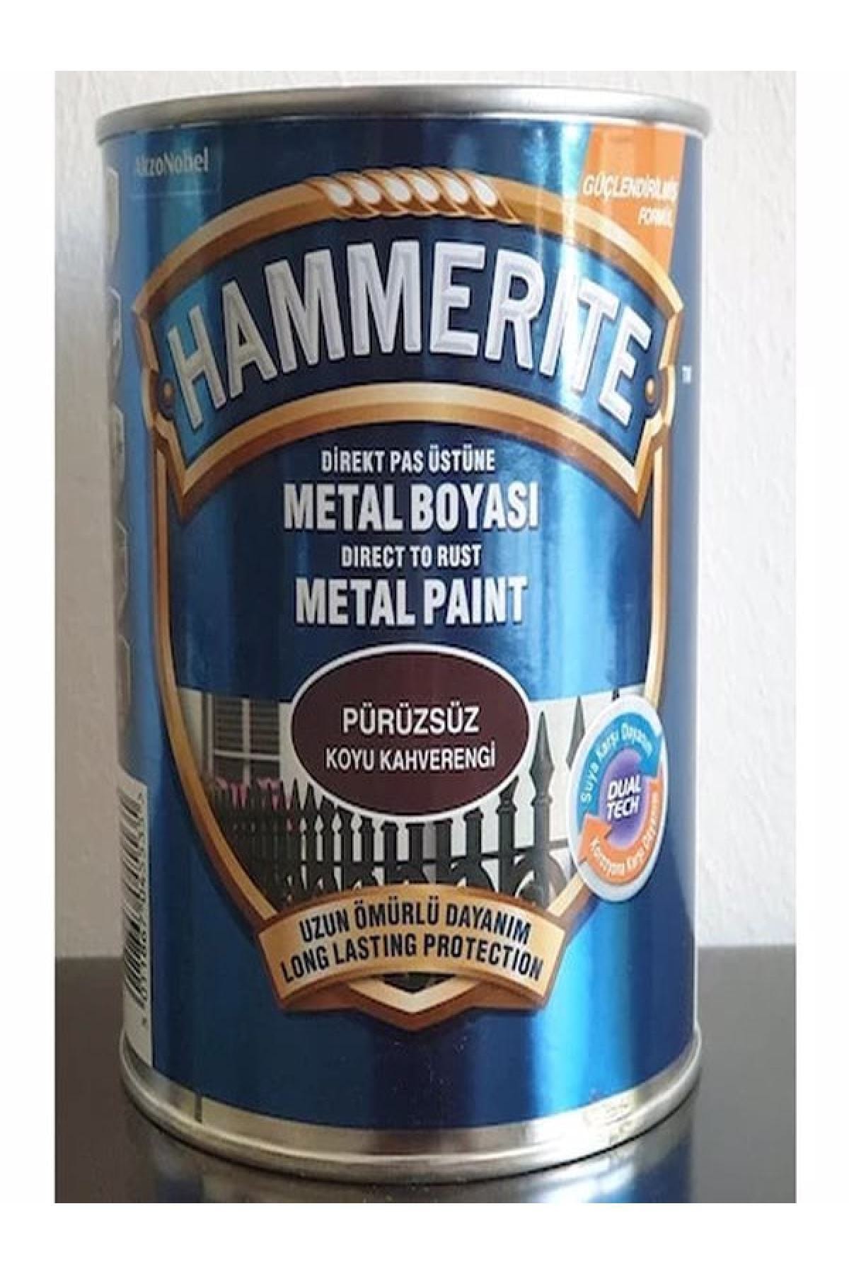 Hammerite Düz Koyu Kahve 2,5lt (3,5 Kg)