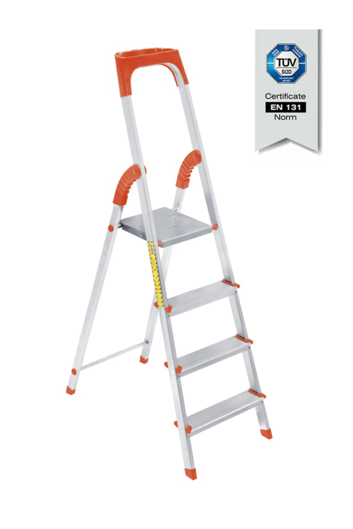 Xxx Paslanmaz Alüminyum Merdiven Plastik Korumalı 3 1 4 Basamaklı