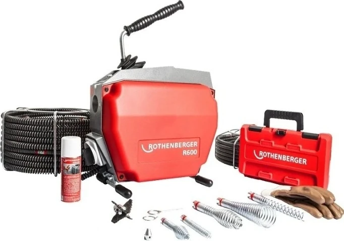 R600 Eco Kanal Açma Makinası Set