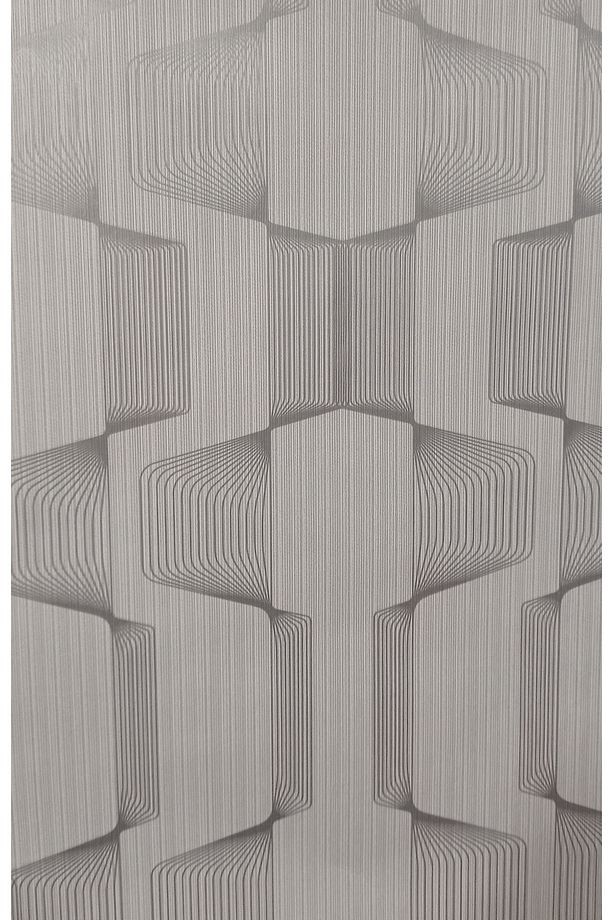 Üç boyutlu geometrik desenli duvar kağıdı 53 cm genişliğinde 10 metre uzunluğunda