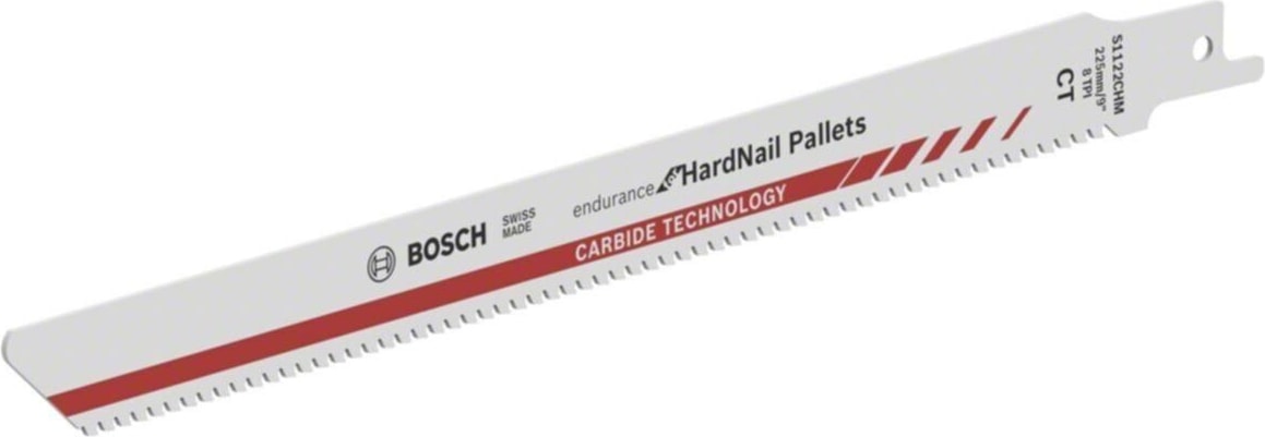 BOSCH - Endurance For Serisi Sert Çivili Paletler Için Panter Testere Bıçağı S 1122 Chm 1'li