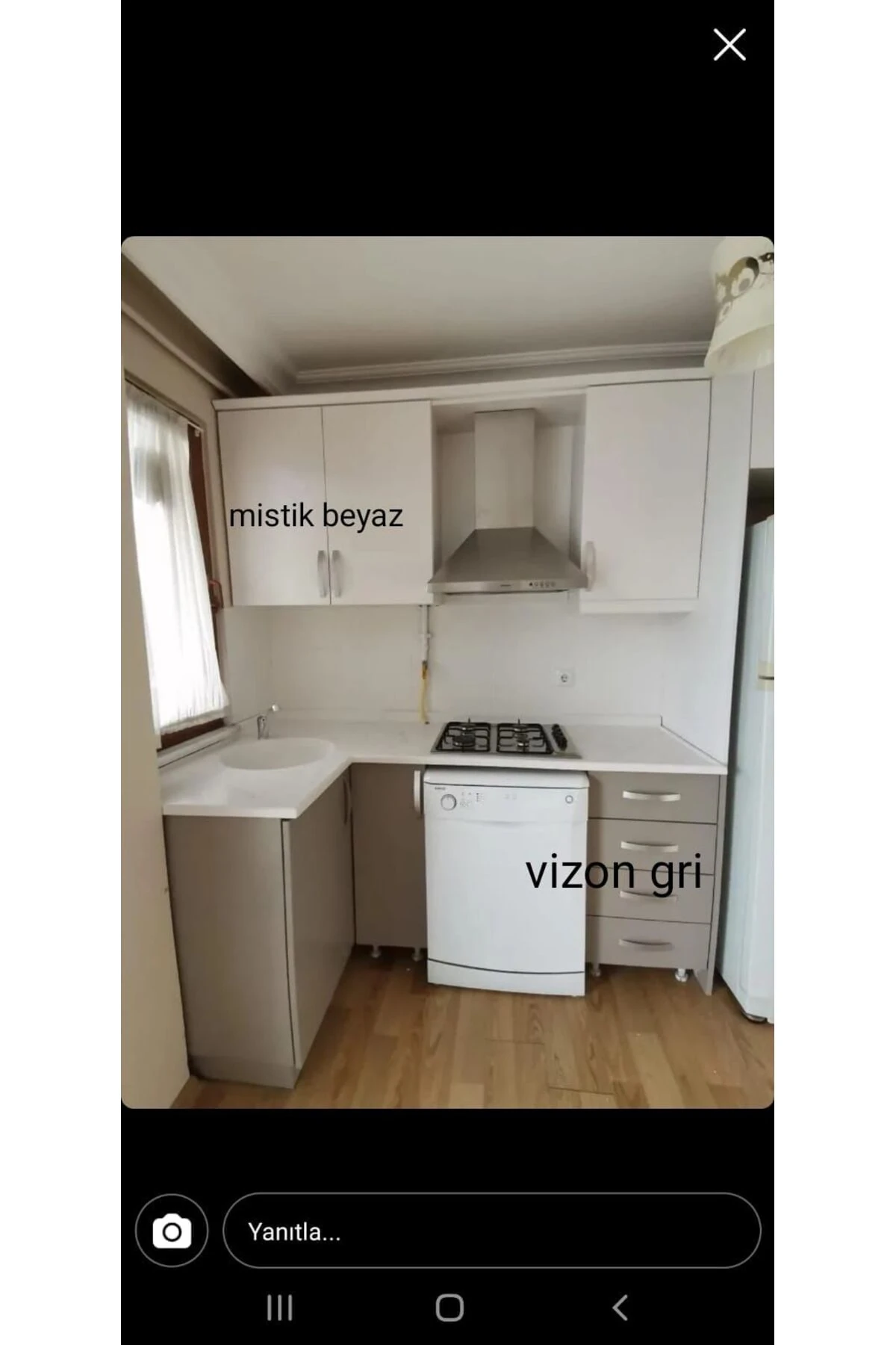 Stella Su Bazlı Saf Akrilik Boya 500ml - Vizon Gri