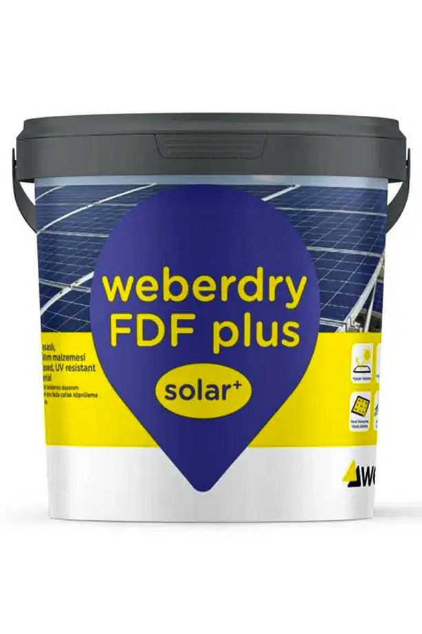 Dry FDF plus solar+ 20 Kg Su Yalıtım Malzemesi Beyaz