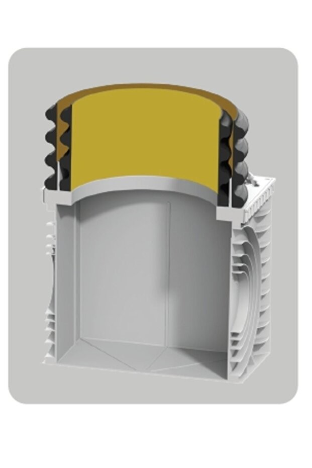 500mm - 600mm Koruge Borusu Dağıtım Bacası