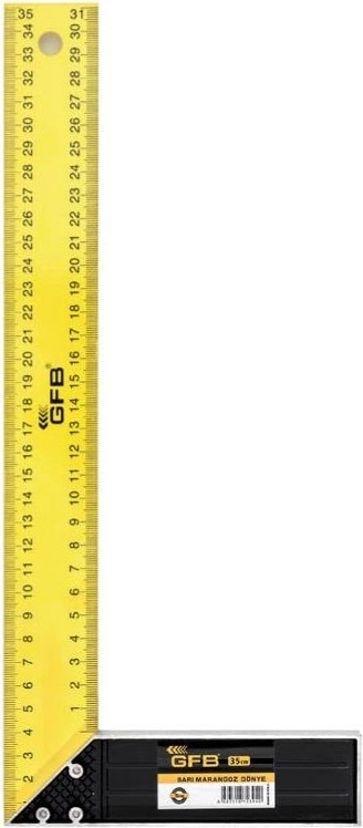 5540 Sarı Marangoz Gönye 25 Cm