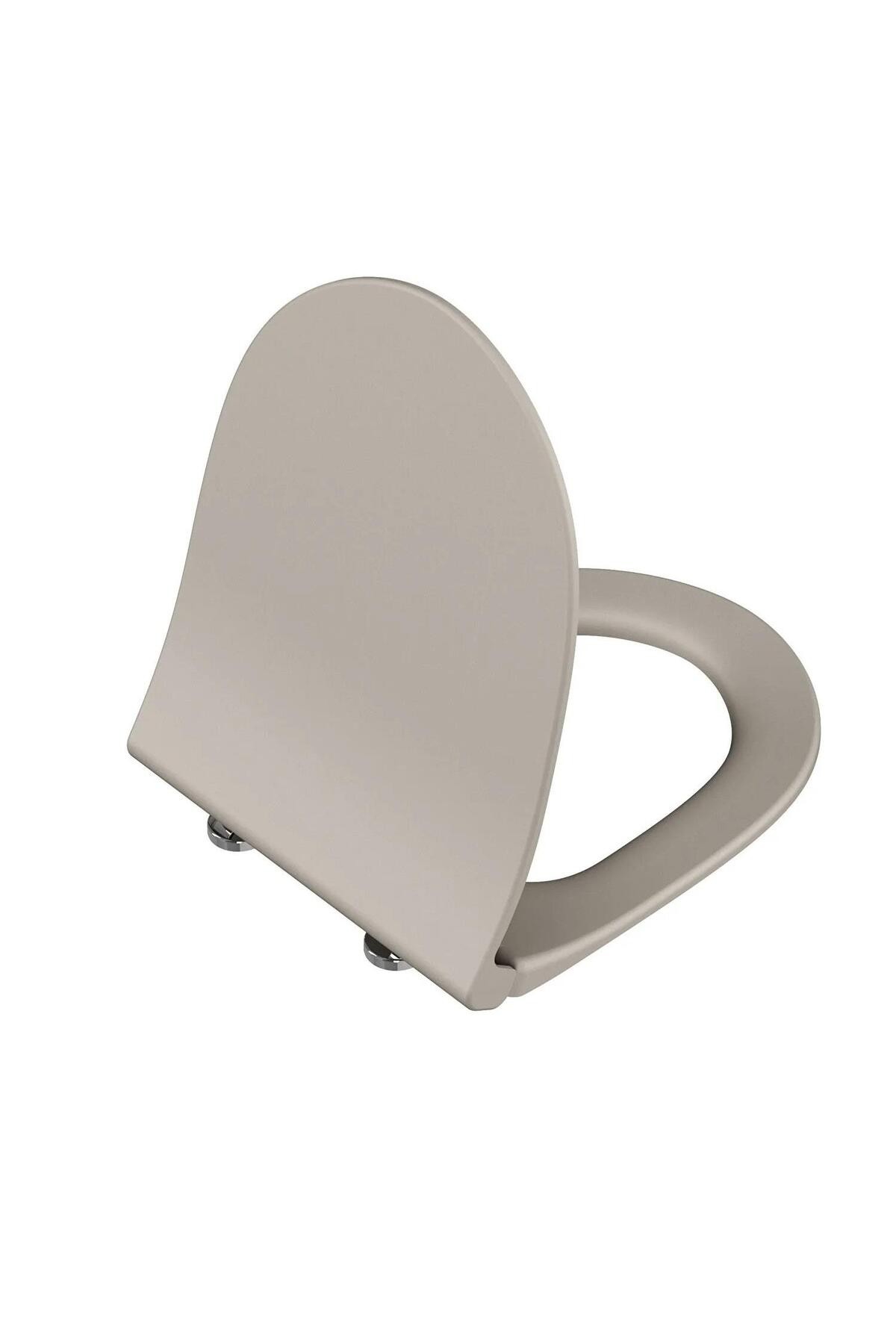 Sento Slim Soft Klozet Kapağı-DP-Mat Bej 120-420-009