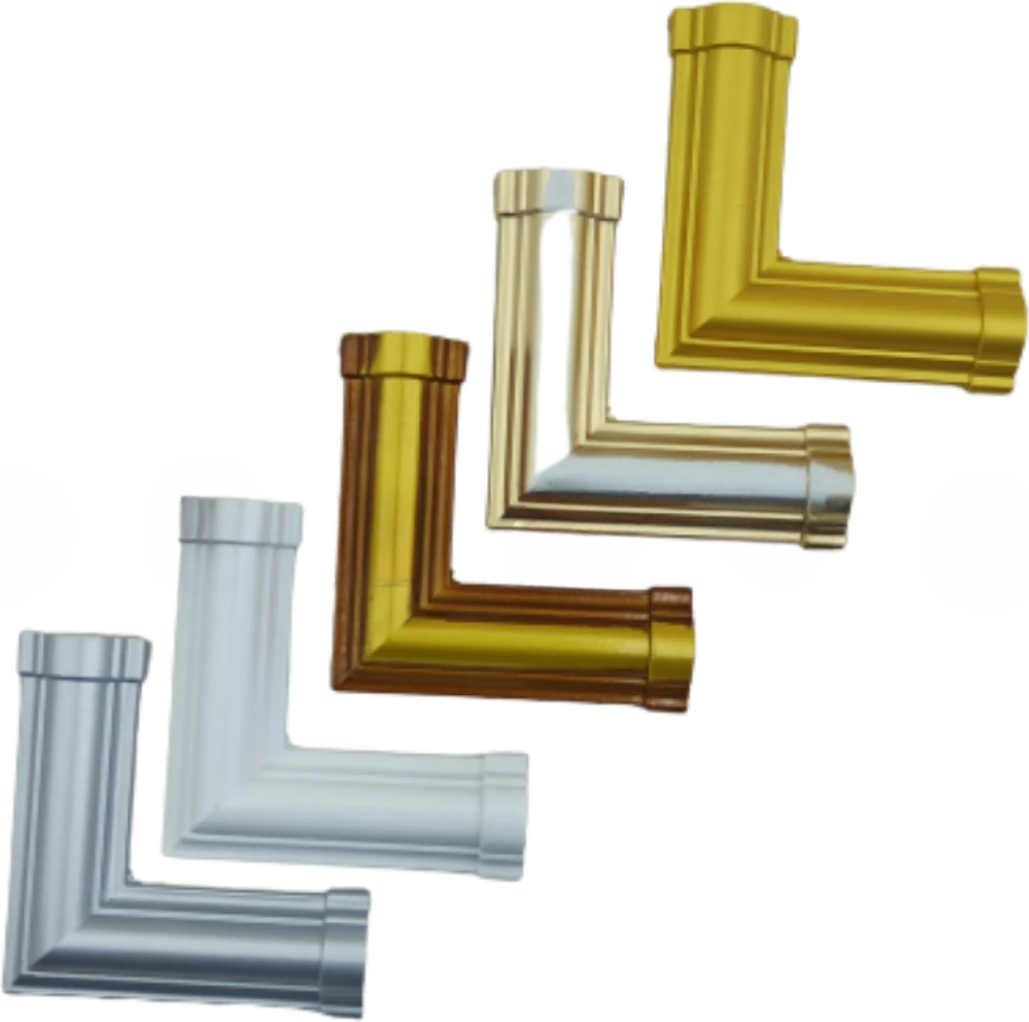 Dekoratif Polimer Boyanabilir 4 cm Duvar Çıtası Uyumlu Köşe Motifi