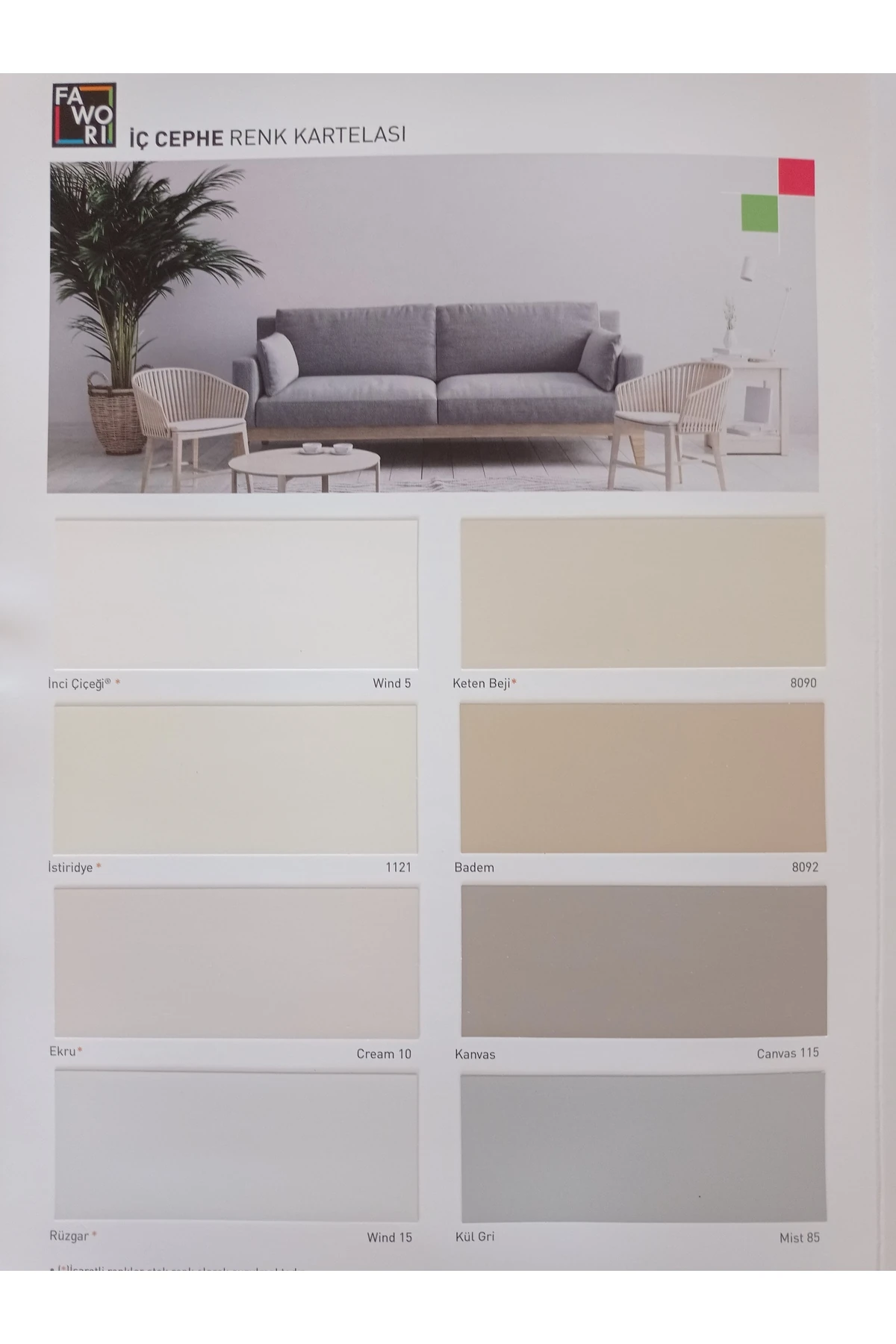 Plastik iç cephe boyası 20kg