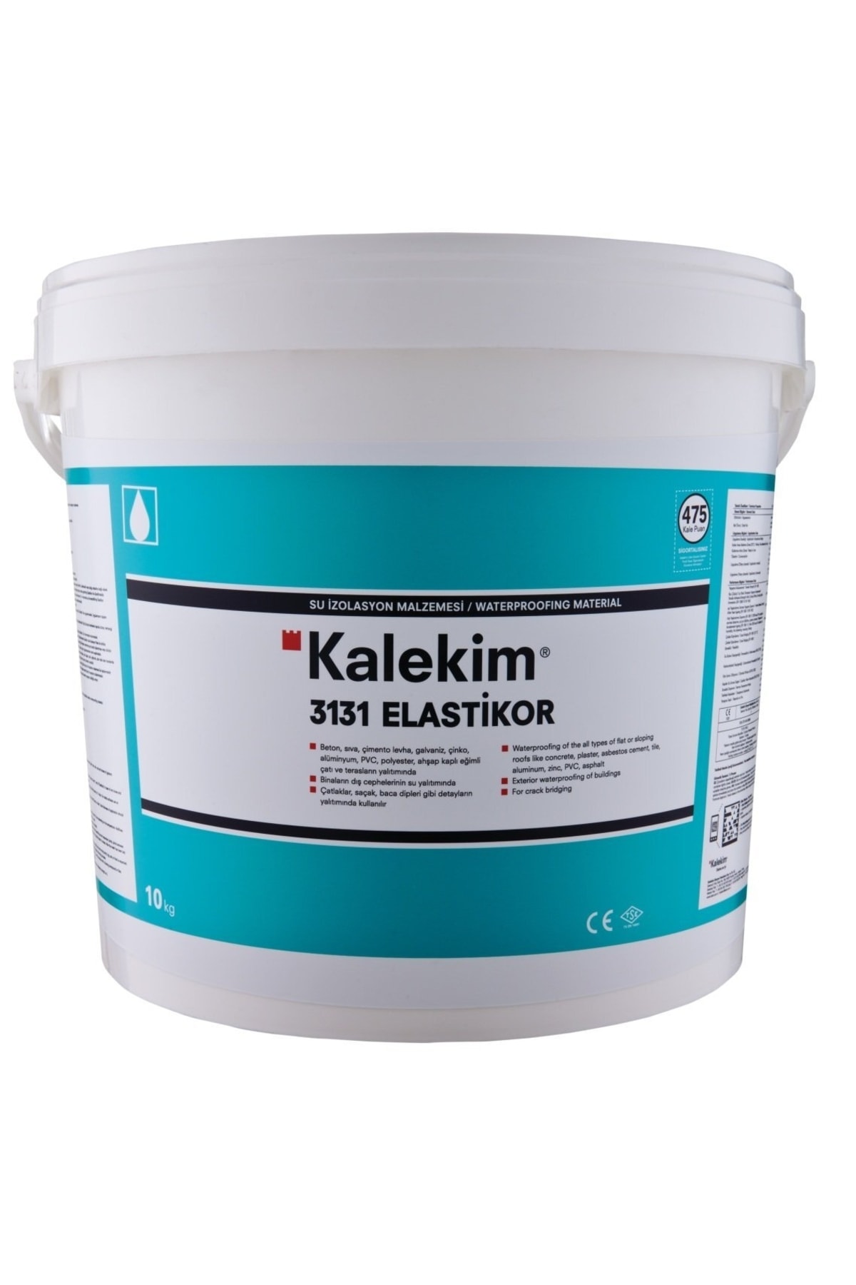 3131 Elastikor Su Yalıtımı 3kg Beyaz