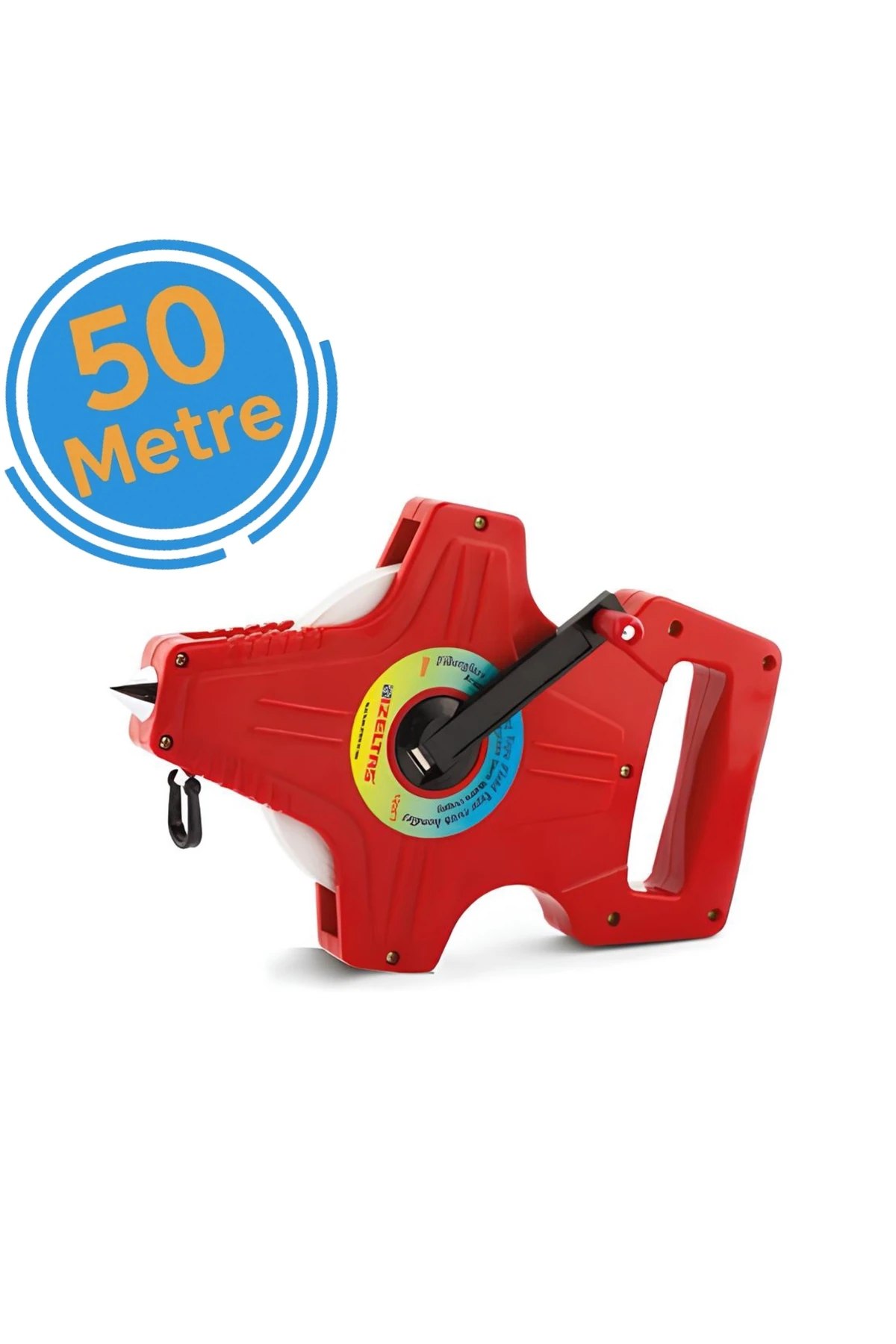 0588650050 Fiberglas Saplı Arazi Tipi Şerit Metre 50 Mt.