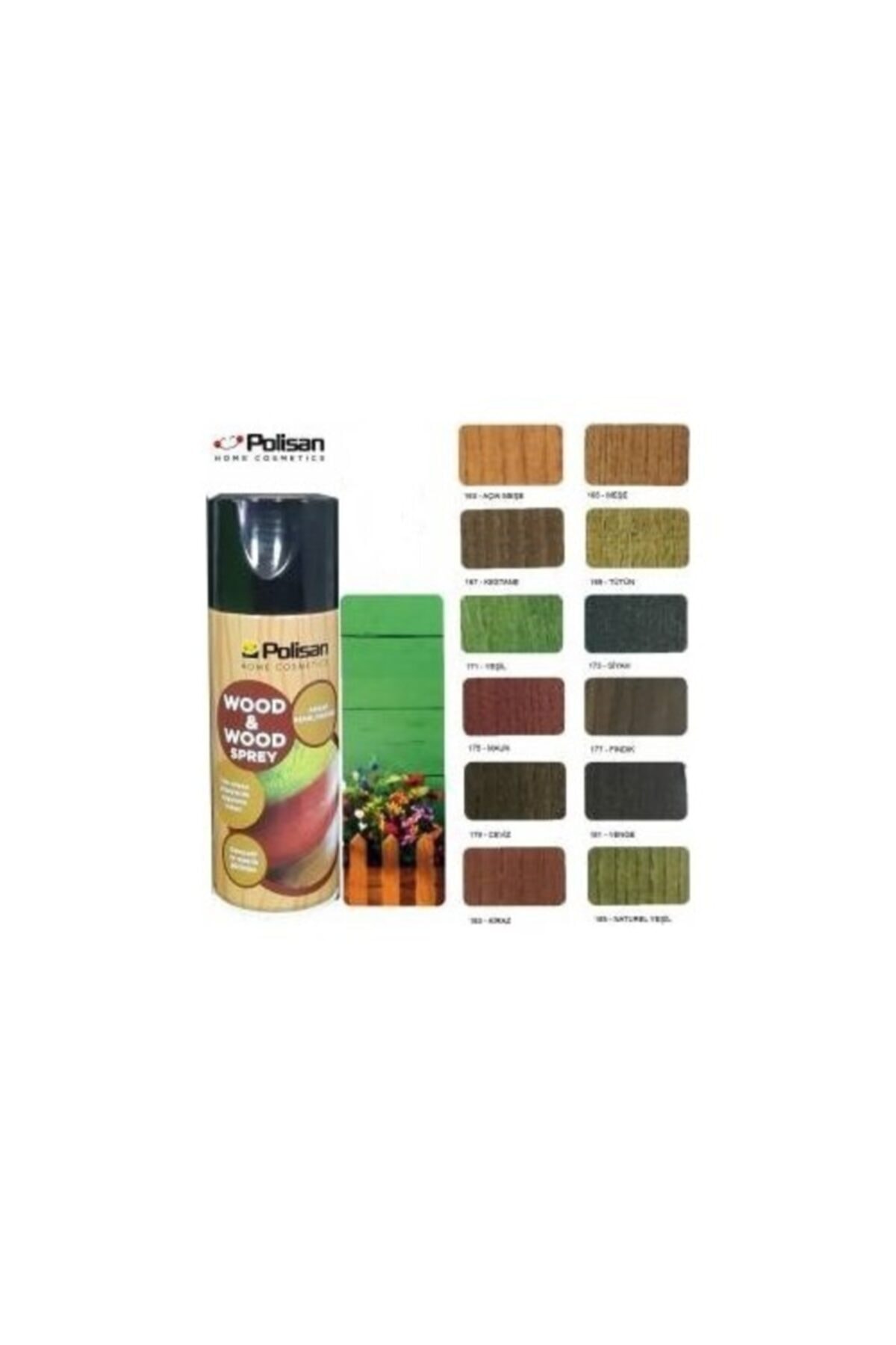 Wood Wood Sprey Ahsap Renklendırıcı 400 Ml 171 Yeşil