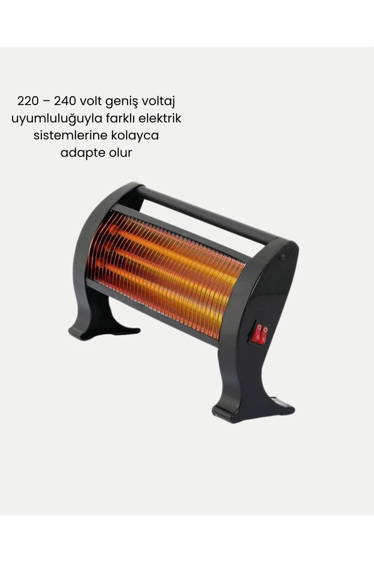 lektrikli Ayak Isıtıcı – 220-240V Geniş Voltaj Destekli Konfor Isıtıcı