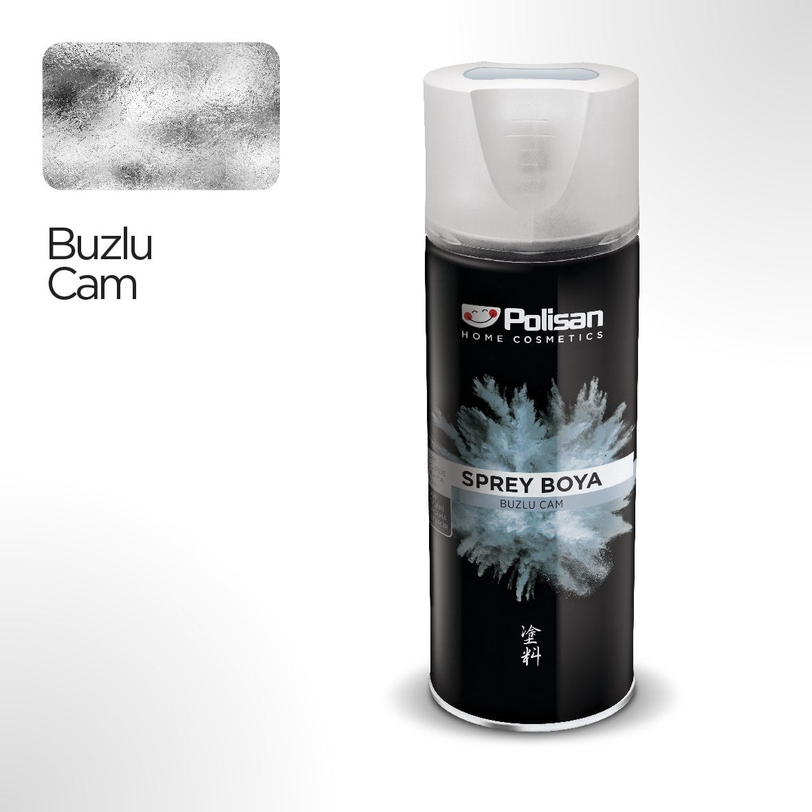 Buzlu Cam Efektli Sprey Boya 400 ml