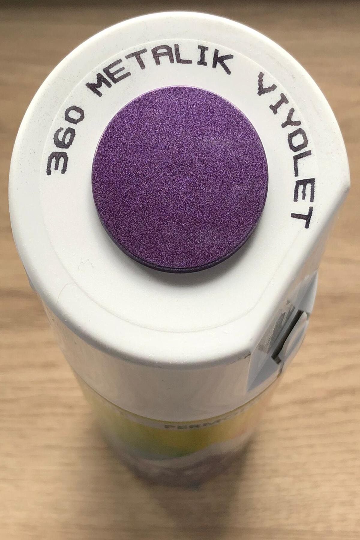 Metalik Viyolet 360 Simli Sprey Boya 400 ml