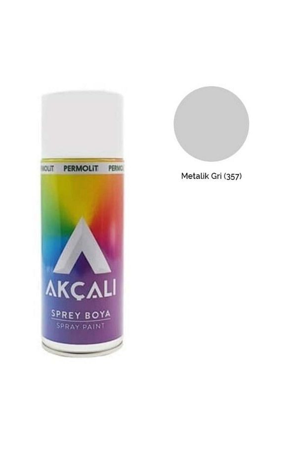 Sprey Boya 357 Metalik Gri 400 Ml.