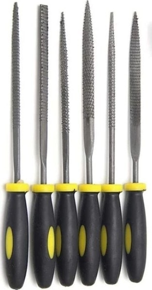Eğe Seti 6'lı Iye Seti Törpü Eğe 160 mm Mini Eğe Hobi Törpü Seti