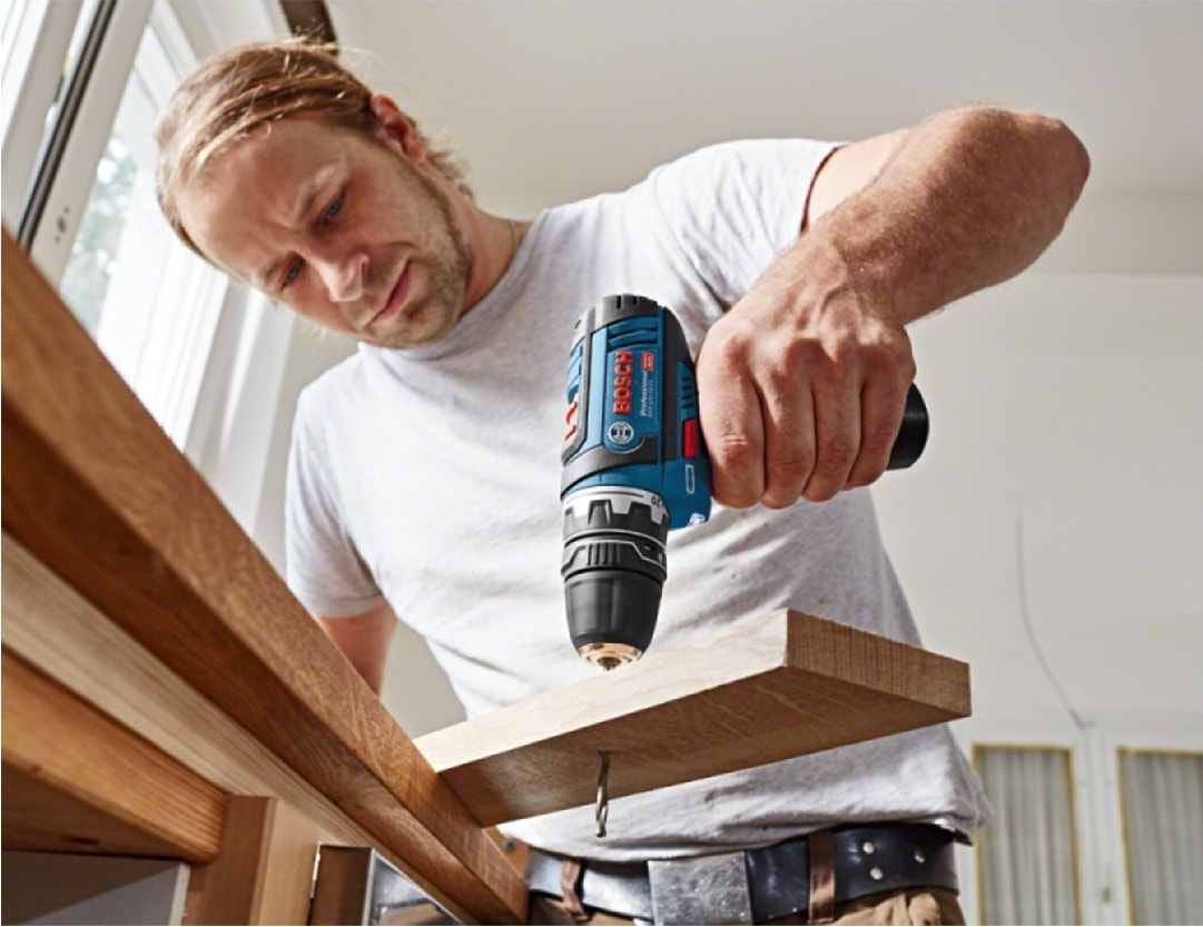 BOSCH Professional GSR 12V-15 FC 2x2.0 Ah Akülü Vidalama Makinesi
