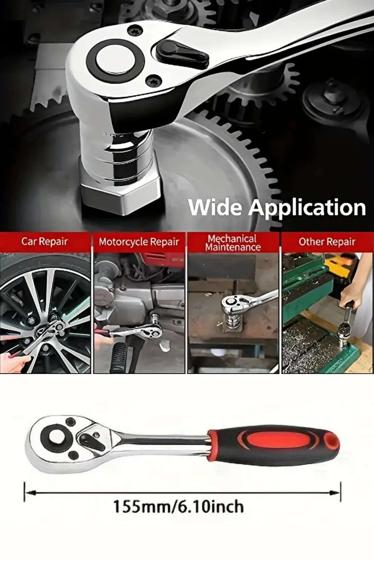 Lokma Kolu 1/4 Lokma Ahtarı Sökme Takma En Küçük Boy Cırcır Kolu