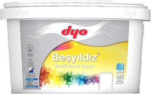 Beşyıldız Plastik İç Cephe Boyası 2.5 Lt (3.5 Kg)