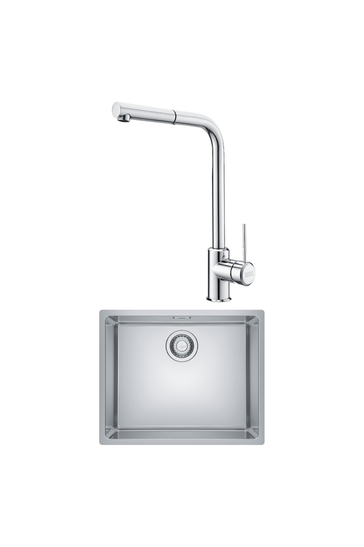 Maris Mrx 110-50 Eviye, Sirius Spiralli Inox Armatür Seti