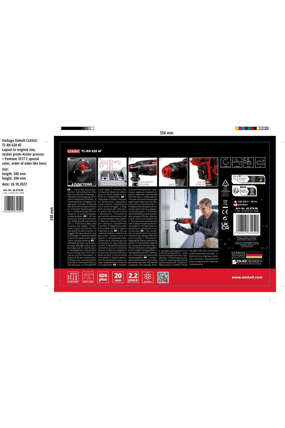 Tc-rh 620 4f, Kırıcı Delici - 4257990