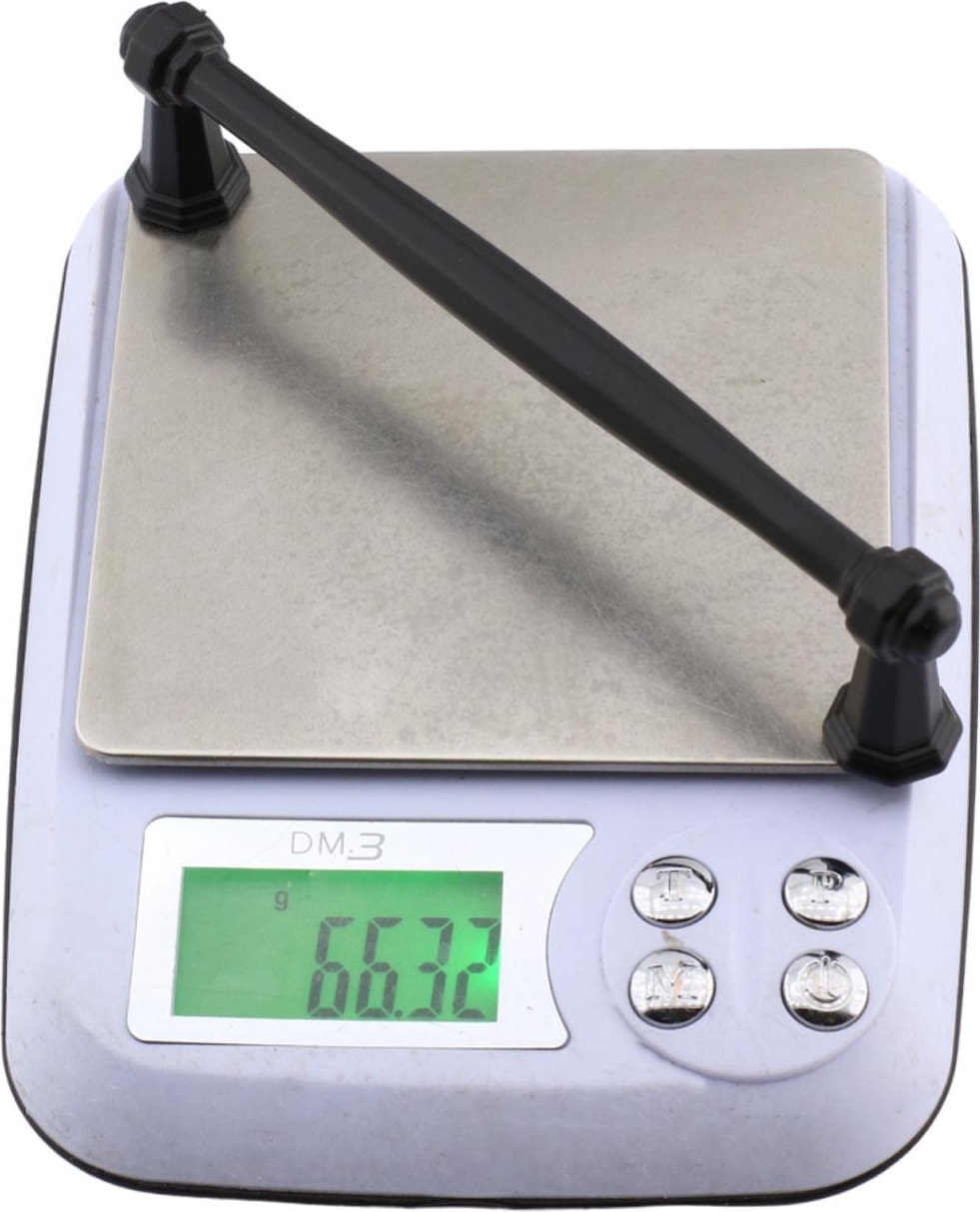 Mobilya Mutfak Dolabı Çekmece Dolap Kapak Kulbu Kulpu Metal 128 mm Siyah Kulp