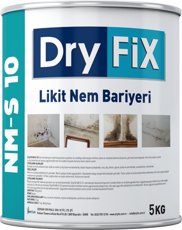 Nm-S 10 Nemeson Nem ve Rutubet Boyası 5 kg