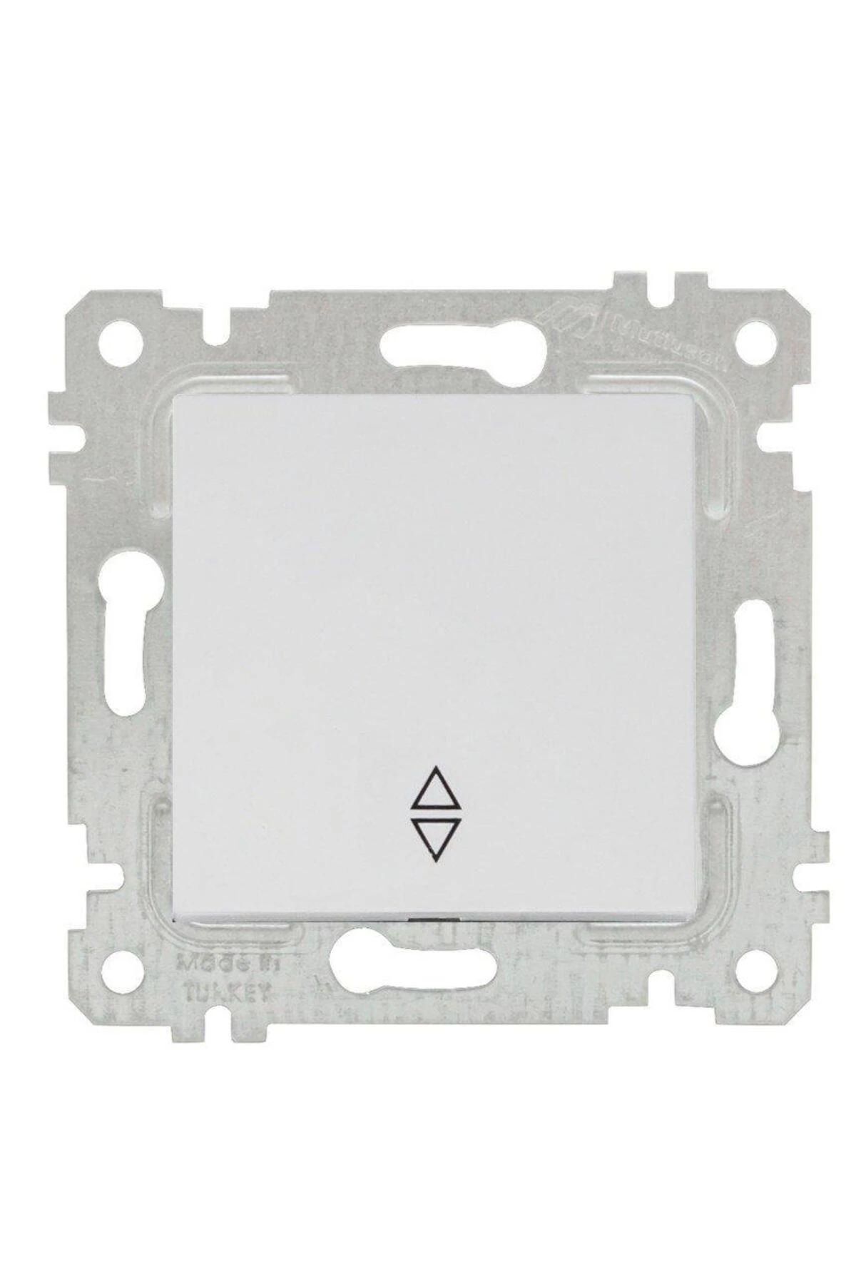 RİTA MEK TUŞ VAVİEN(İKİ YOLLU ANAHTAR)(VİDALI) BEYAZ