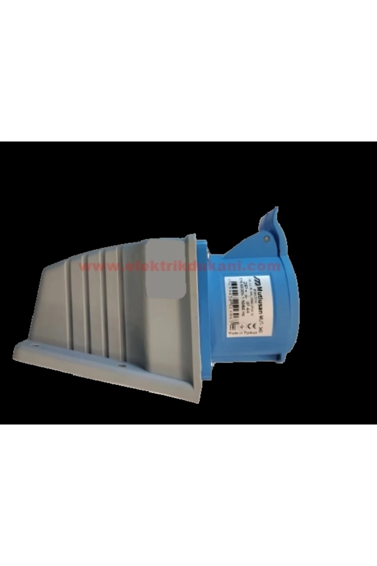 3x32A Monofaze 2P+T IP44 Duvar Prizi