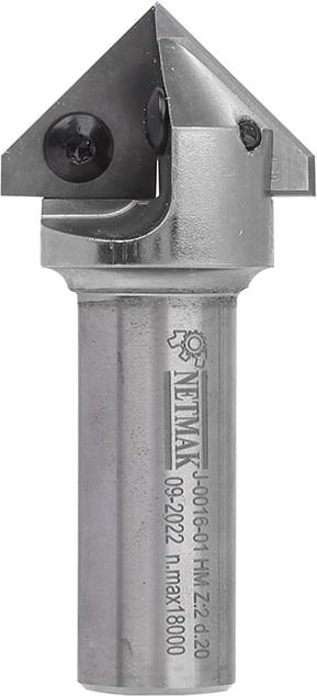 BOSCH Değiştirilebilir Jiletli 90' Açılı Profil Bıçağı J-0016-01 Z2 20 mm 20 mm