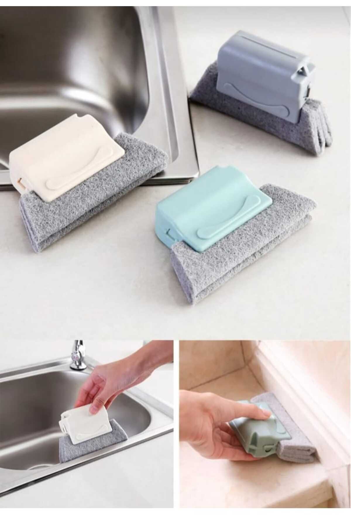 Yeşil Pencere Panjur Oluk Kenarı Temizleme Kapı Eşiği Süpürme Fırçası