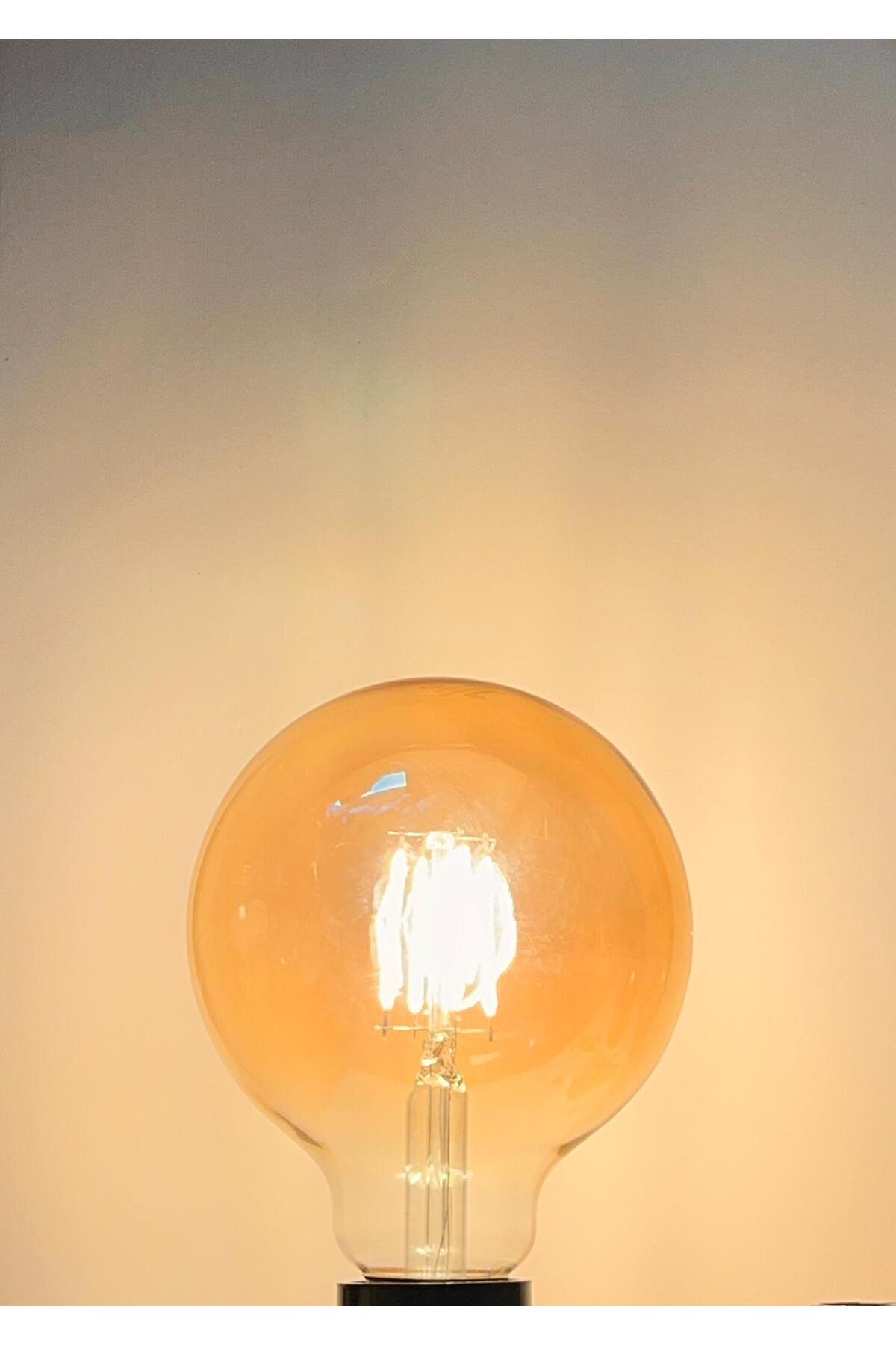 8  WATT 750 LÜMEN 2500  KELVİN  GÜNIŞIĞI G95 LED RUSTİK AMPUL