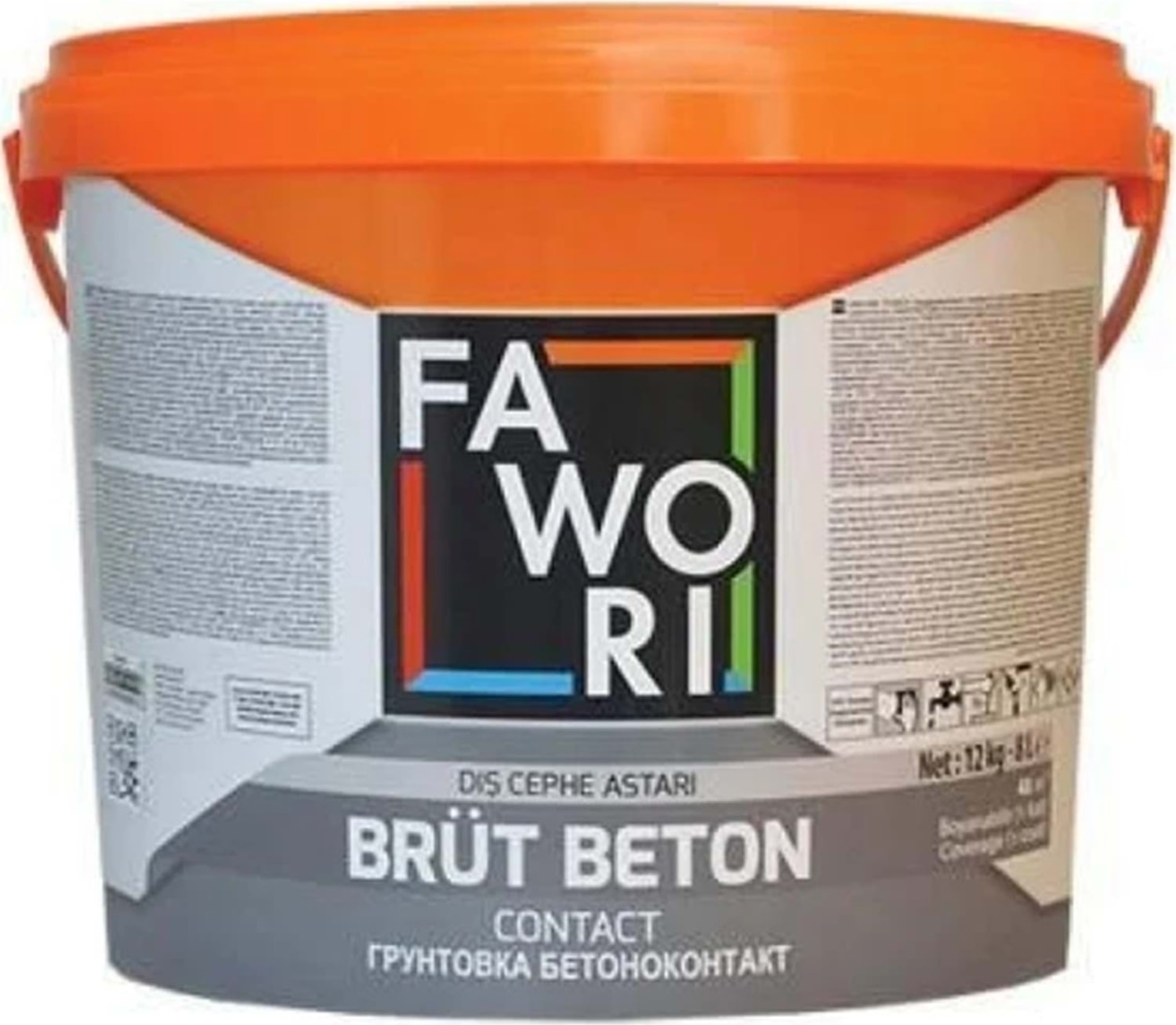 Brüt Beton Astarı 12KG