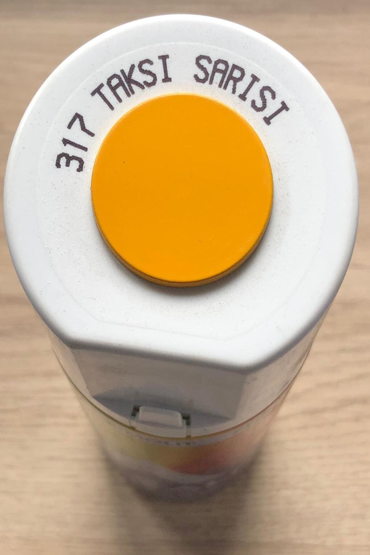 Taksi Sarısı Sarı 317 Alüminyum-ahşap-plastik-demir-metal-sprey Boyama 400 ml