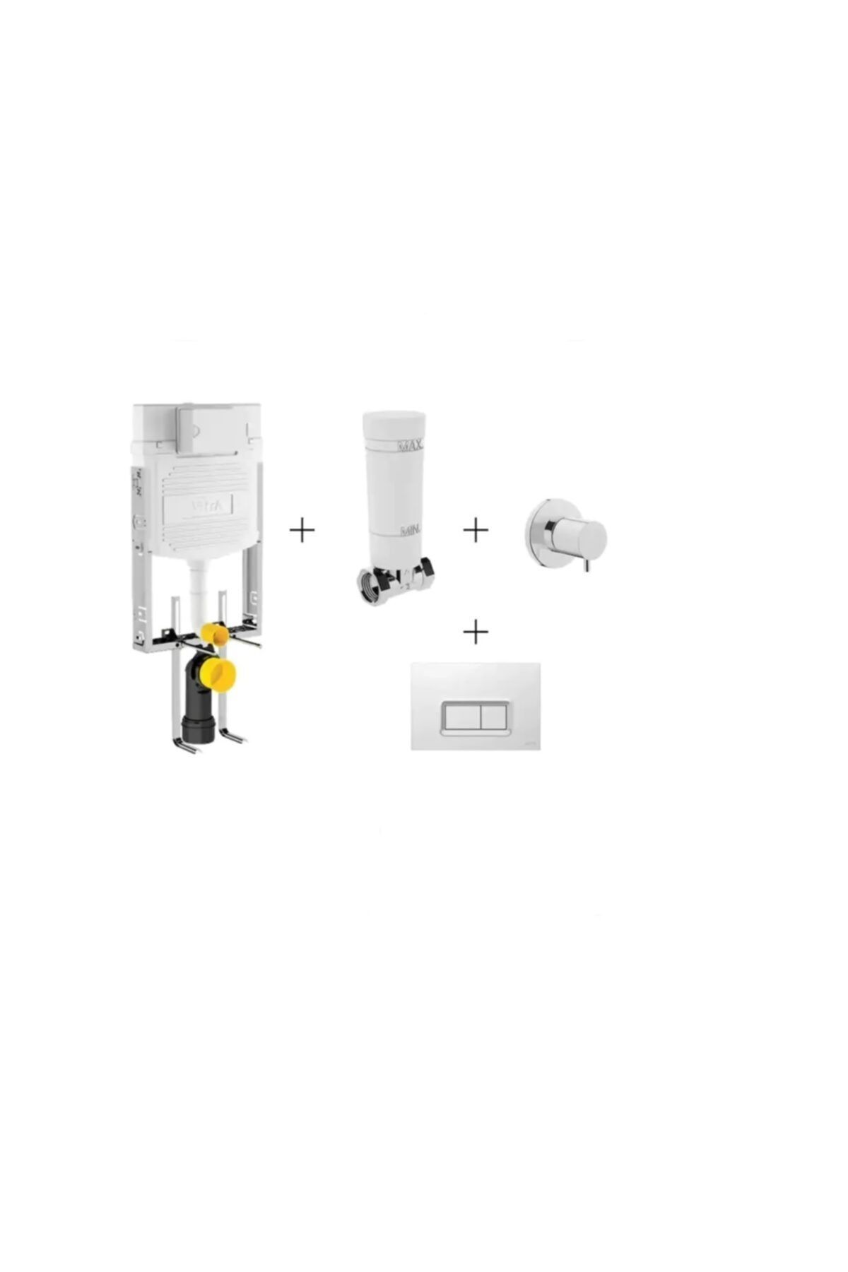 S50 Asma Klozet Ve Gömme Rezervuar Tam Set