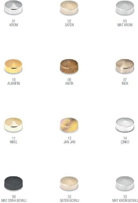Osena Eko Etajer Tırnağı 10MM Inox