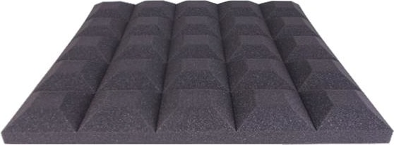 Akustik Kare Kesik Piramit Sünger 4 x 50 x 50 cm